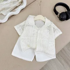 Quần áo bé trai, set bộ quần áo vest đi biển cho bé 10-30kg