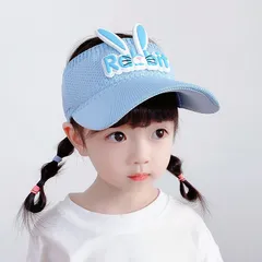 Mũ trẻ em bé gái, mũ nửa đầu bé gái tai thỏ dễ thương