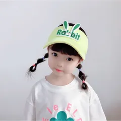 Mũ trẻ em bé gái, mũ nửa đầu bé gái tai thỏ dễ thương
