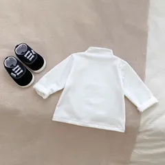 Áo giữ nhiệt cho bé, áo zip lông cổ lọ 3 phân trơn cho bé trai và bé gái size 6-18kg