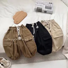 Quần dài bé trai, quần kaki túi hộp 2 bên sườn chất vải mềm mại cho bé 10-30kg