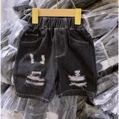 Quần đùi bé trai, quần short jean mẫu mới cho bé 10-40kg