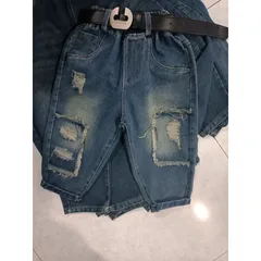 Quần dài bé trai, quần Jean loại 1 vá rách chất chơi cho bé 10-32kg
