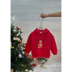 Áo Hoodie cho bé, áo hoodie nỉ lót lông hàng QCCC cho bé trai và bé gái 15-33kg