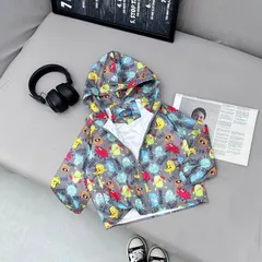 Áo khoác trẻ em, áo khoác gió nhiều màu cho bé trai và bé gái 10-30kg