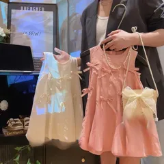 Váy bé gái, váy sát 6 nơ chất vải sẽ siêu mềm mát cho bé 10-28kg