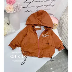 Áo khoác cho bé, áo khoác gió 2 lớp có mũ NIIKE cho bé trai, bé gái 10-22kg