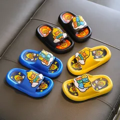 Dép trẻ em, dép nhựa quai ngang hình vịt cho bé trai, bé gái 1-5 tuổi