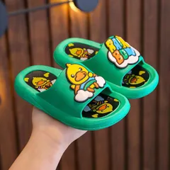 Dép trẻ em, dép nhựa quai ngang hình vịt cho bé trai, bé gái 1-5 tuổi