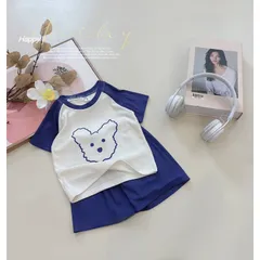 Quần áo trẻ em, set bộ tăm lạnh mặt thú mềm mát cho bé 6-18kg