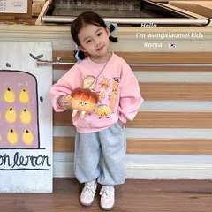 Quần áo thu đông bé gái, set bộ đài tay chất nỉ 2 da họa tiết bánh ngọt cho bé 10-30kg
