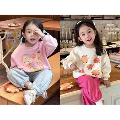 Quần áo thu đông bé gái, set bộ đài tay chất nỉ 2 da họa tiết bánh ngọt cho bé 10-30kg