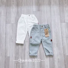 Quần kaki dài 1 cúc cho bé trai, chất kaki thô Quảng Châu loại 1 cho bé 20-35kg