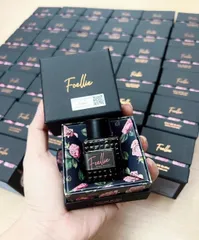Nước hoa vùng kín Foellie đen 10ml - Hương hoa hồng quyến rũ