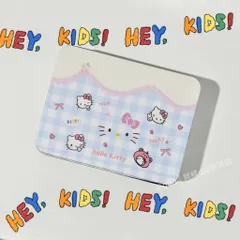 Hộp Thiếc Kitty Tone Xanh Gấu Nơ Tone Hồng Baby Dễ Thương