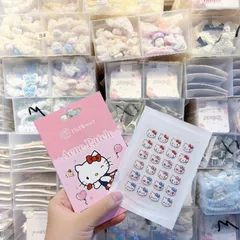 Miếng dán mụn hoạt hình mix mẫu miếng dán mụn cute Hello Kitty My Melody Kuromi