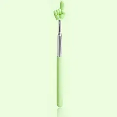 Que Chỉ Bảng Inox 69cm Có Thể Thu Gọn Hình Bàn Tay Tay Cầm Chống Trượt Dễ Điều Chỉnh Cho Giáo Viên Học Sinh