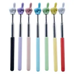Que Chỉ Bảng Inox 69cm Có Thể Thu Gọn Hình Bàn Tay Tay Cầm Chống Trượt Dễ Điều Chỉnh Cho Giáo Viên Học Sinh