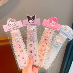Băng Đô Dán Tóc Velcro Vải Mềm Cho Bé Gái