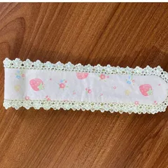 Băng Đô Dán Tóc Velcro Vải Mềm Cho Bé Gái