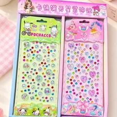 Set hạt đá dán mặt trang điểm set nhiều mẫu đá lấp lánh phụ kiện makeup