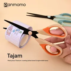 Kéo Cắt Văn Phòng Lưỡi Thép Không Gỉ 14.4cm - Kéo Cắt Giấy Thủ Công Hàng Cao Cấp
