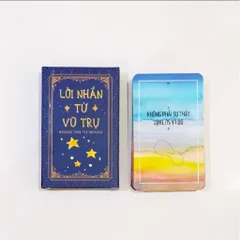 ​Bộ Bài Lời Nhắn Từ Vũ Trụ 36 Lá Tiếng Việt - Bộ Bài Oracle Bói Bài Mẫu Xanh/Đen/Hồng Ý Nghĩa Tích Cực Giải Stess