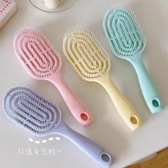 Lược Gỡ Rối Tóc Basic Tone Màu Macaron Kẹo Ngọt Xinh Xắn