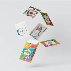 Bộ Bài Meme Học Đường Lói Lèm 50-120 Lá Giấy Cứng - Board Game Giải Trí Lầy Lội Cho Nhóm Bạn