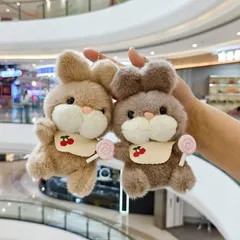 Móc Khóa Thú Bông Rái Cá/Cá Heo Dolphin Lông Mịn Mượt 15cm – Móc Treo Cặp, Túi Xách, Chìa Khóa Cute, Quà Tặng Dễ Thương