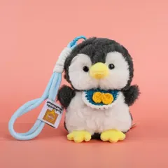 Móc Khóa Thú Bông Xù Đeo Yếm Len 12cm Kèm Dây Thừng Cute Treo Cặp, Treo Balo, Treo Túi Xách, Quà Tặng Dễ Thương