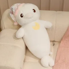 Gối Ôm Cá Heo Ngủ Ngon 3 Màu Hàng Loại 1 Quảng Châu Gấu Bông Siêu Mềm Ôm Ngủ Trang Trí Phòng Quà Tặng Dễ Thương