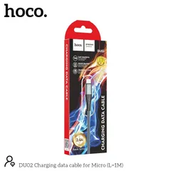 Cáp Sạc DU02 Charging data cable (USB) dây dù chống đứt chống rối, Sạc Nhanh, Ổn Định (P134127)