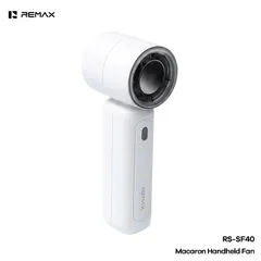 Quạt Cầm Tay REMAX RS-SF40 Pin 2000mAh Gió Mạnh Có Dây Đeo Mini Để Bàn Nhỏ Gọn Tiện Lợi (P133423)