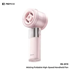 Quạt Phun Sương cầm Tay REMAX RS-SF31 -Làm Mát Tức Thì, Thiết Kế Gập Gọn Mang Theo Mọi Nơi (P133359)