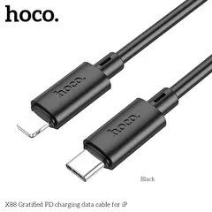 Cáp Sạc Nhanh Hoco X88 C To C 60W / C To iP PD20W Dây 1M Sạc Nhanh Truyền Dữ Liệu Ổn Định (P133354)