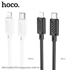 Cáp Sạc Nhanh Hoco X88 C To C 60W / C To iP PD20W Dây 1M Sạc Nhanh Truyền Dữ Liệu Ổn Định (P133354)