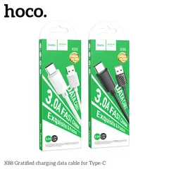 Cáp Sạc Hoco X88 1M 2.4A Truyền Dữ Liệu Ổn Định, Chất liệu PVC dẻo dai, Chống Rối, Chống Gãy Đầu Cáp (P133351)