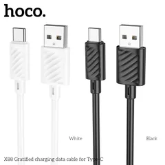 Cáp Sạc Hoco X88 1M 2.4A Truyền Dữ Liệu Ổn Định, Chất liệu PVC dẻo dai, Chống Rối, Chống Gãy Đầu Cáp (P133351)