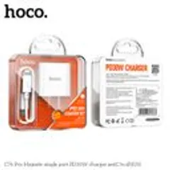 Bộ Sạc Nhanh Hoco C76 Pro (US)  - PD30W Kèm Cáp C To iP, Thiết Kế Gọn Nhẹ Hỗ Trợ Nhiều Thiết Bị (P133338)
