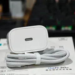 Bộ sạc nhanh GaN 30W TARGEEHAM- kèm cáp sạc dây dù C to C (P133094)