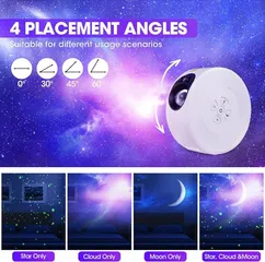 Đèn chiếu sao Galaxy YOTUTUN: 30+ chế độ, nháy theo nhạc, remote, hẹn giờ, decor cực chill, an toàn (P133051)