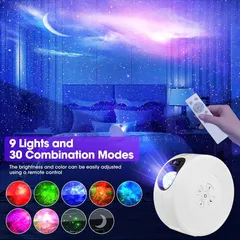 Đèn chiếu sao Galaxy YOTUTUN: 30+ chế độ, nháy theo nhạc, remote, hẹn giờ, decor cực chill, an toàn (P133051)