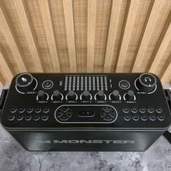Loa Karaoke MONSTER AirRock SK100 – Bluetooth Live Streaming Speaker, có 2 Mic ko dây (P132325)