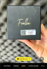 Nước hoa vùng kín Foellie đen 10ml - Hương hoa hồng quyến rũ