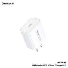 [FREE VAT] Củ Sạc Nhanh REMAX RP-U133 (US-EU) Supreme Charge – Công Nghệ Sạc Nhanh 20W (P131921)