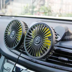 Quạt Máy Mini G-CAR Cổng USB 5V Xoay 360 độ Dùng Trên Ô Tô, Bàn Làm Việc, Bàn Học,… (P131751)