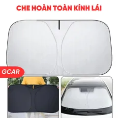 Tấm Chắn Nắng Kính Lái Ô Tô GCAR Chất Liệu Bạc Titan Cách Nhiệt Chống Nắng Cho Xe Hơi (P131657)