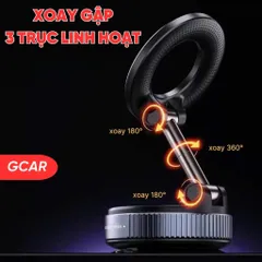 📱 Giá Đỡ Điện Thoại Xe Hơi Từ Tính K007 Thương Hiệu Gcar (Hàng Loại 1) Hít Chắc Chắn (P131652)