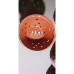 COMBO 3-5 Chậu  đất nung có 4 size + Tặng kèm móc treo, trồng hoa Lan, cây phong Lan, phong lan loại 1
